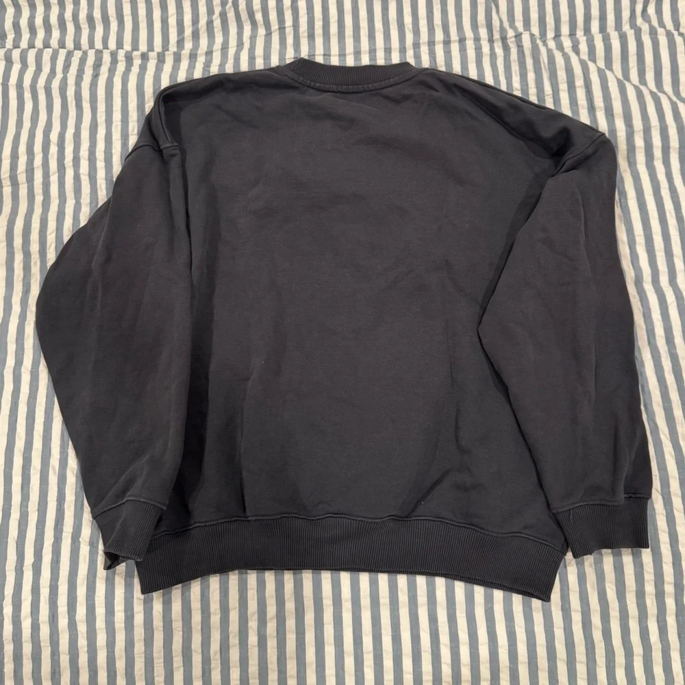 Adanola Varsity Oversized Sweatshirt in Midnight Blue - Picture 2 of 4